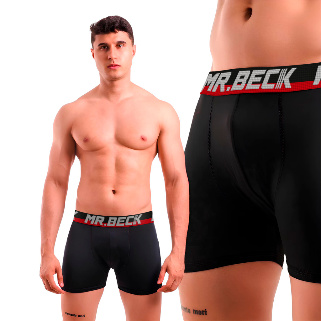 Kit 10 Cuecas Box Boxer Adulto Microfibra MR.BECK Cueca