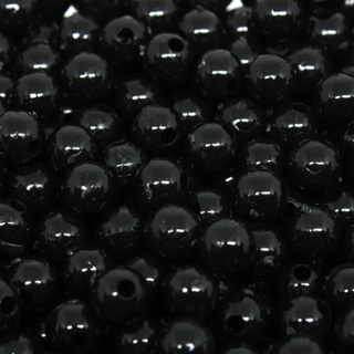 MIÇANGA LEITOSA PLASTICA c furo ( 8 mm ) COR PRETO em Oferta na Shopee