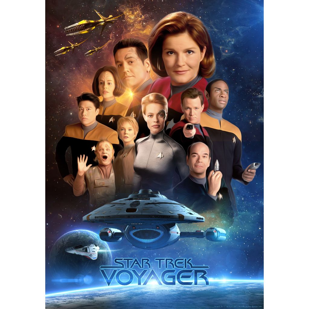 Star Trek: Voyager - Seriado, 1995 *Ver Anúncio