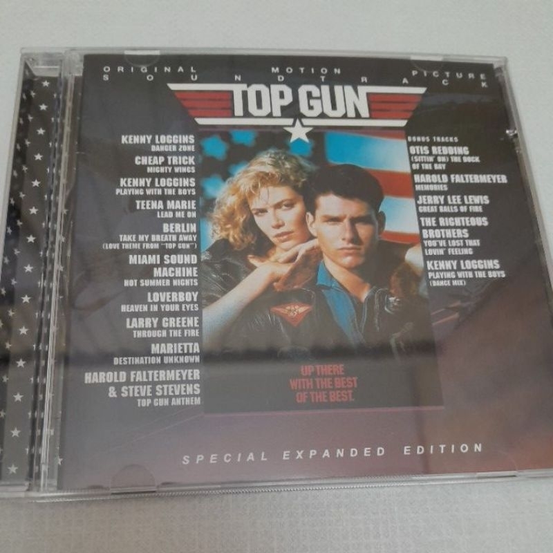 CD Top Gun - Trilha Sonora Soundtrack - Kenny Loggins Jerry Lee Lewis Berlin