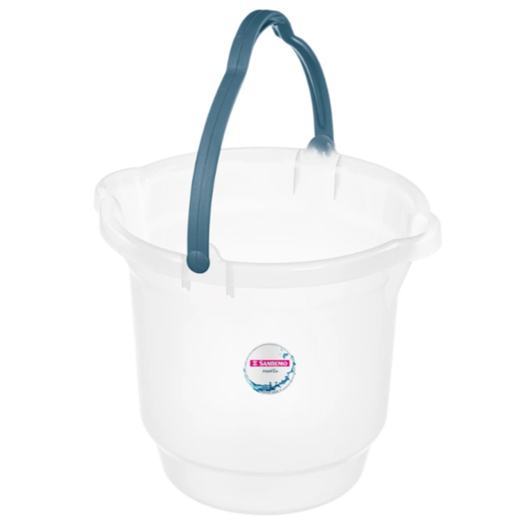 Balde Com Alça Resistente De Plástico 8,5L - Sanremo