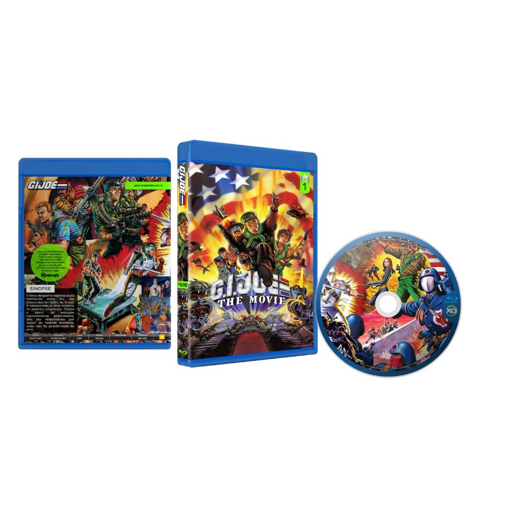 Bluray G.i. Joe Comandos Em Ação O Filme 1987 - 1080p