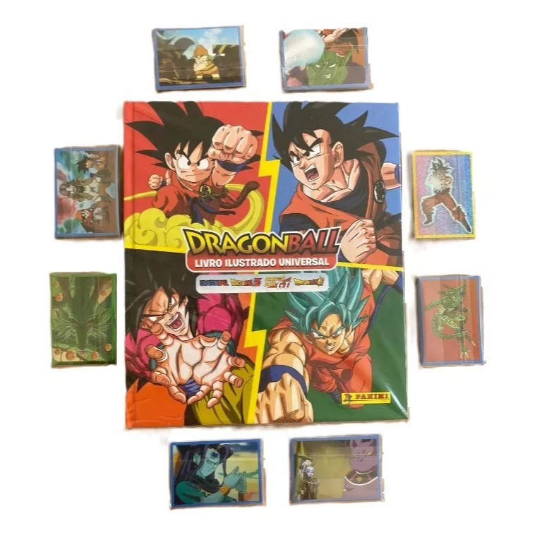 Dragon Ball Universal Completo com todas Figurinhas para colar Original Panini