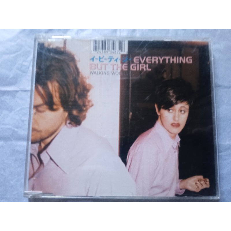 CD single everything but the girl walking wounded ótimo estado mídia e capa seis músicas importado