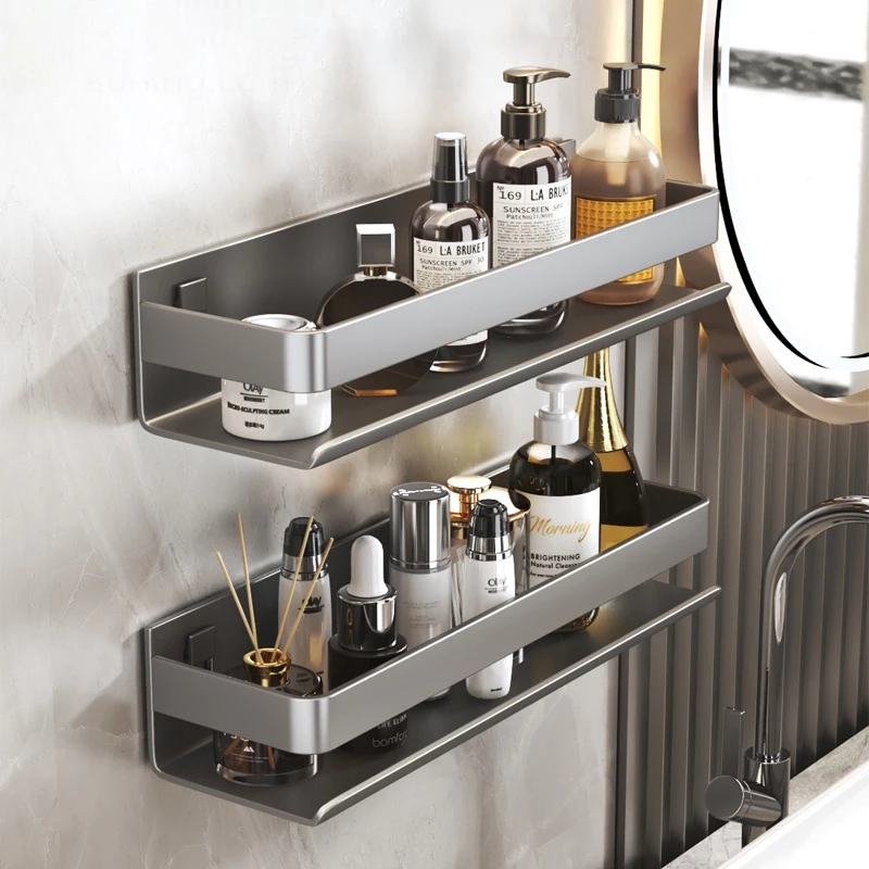 Suporte De Shampoo Prateleiras De Banheiro Sem Furo Premium