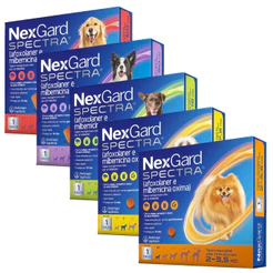 NexGard Spectra para Cães de 2 a 60 Kg - 1 Tablete