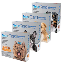 NexGard Antipulgas e Carrapatos para Cães - 1 Tablete