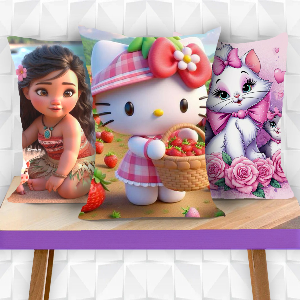 Almofada Naninha personalizada - enfeite quarto meninas em Oferta na Shopee