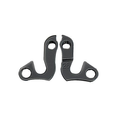 GANCHEIRA ALUMINIO PARA QUADRO - 26 GTX M9 LM / GIOS / GIOS 4, GTSM7 / HIGH ONE / VIKING NOVA
