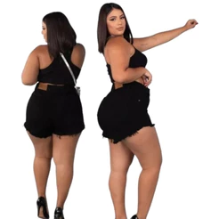 Short Shorts Jeans Feminino Do 36 ao 54 Plus Size com Lycra