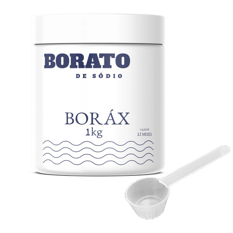 Borax ( Borato De Sódio ) 99% remove bolor e mofo - 1 Kg pote