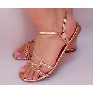Sandália Rasteira Modelo Juliana em Oferta na Shopee