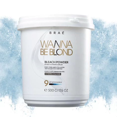 BRAÉ WANNA BE BLOND PÓ DESCOLORANTE CAPILAR 500g