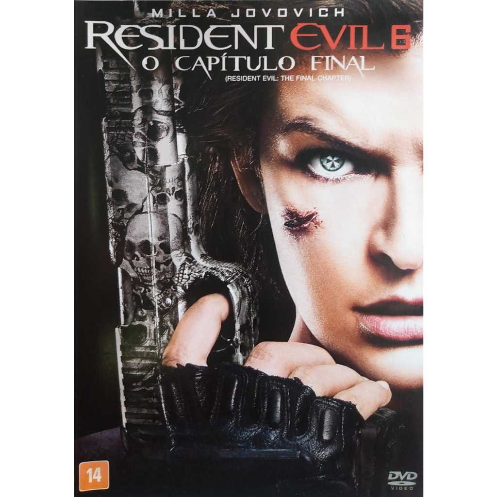 Resident Evil 6 O Capítulo Final Dvd Original Milla Jovovich