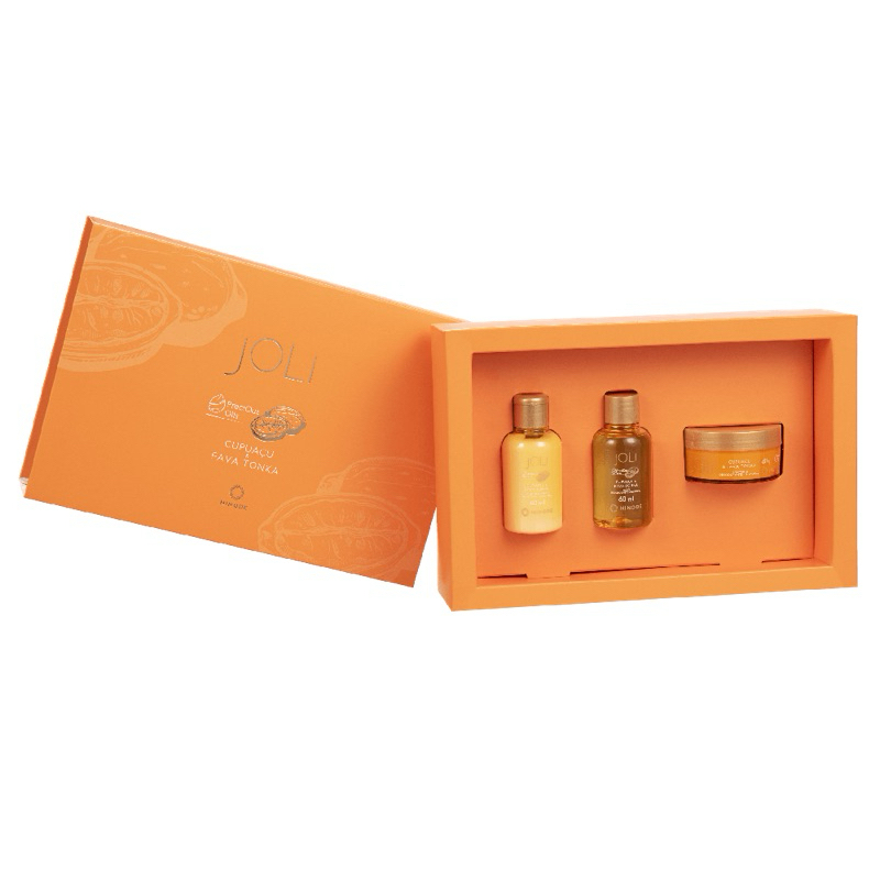 Kit Presente De Natal Miniaturas Joli Cupuaçu e Fava Tonka 60ml Hinode