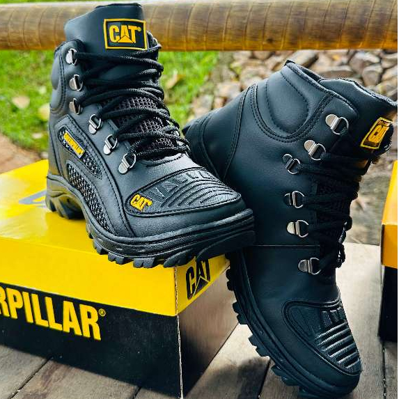 Bota Coturno Caterpillar Botina Masculino Impermeável Pronta Entrega Promoção