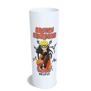 Naruto - Long Drink Personalizado Branco em Oferta na Shopee