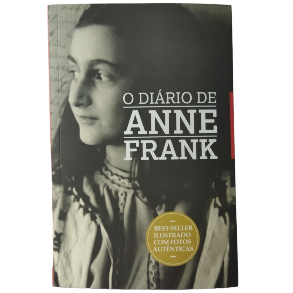 Livro: O Diário de Anne Frank - Pé da Letra - Best Seller - ilustrado com fotos autênticas em Oferta na Shopee