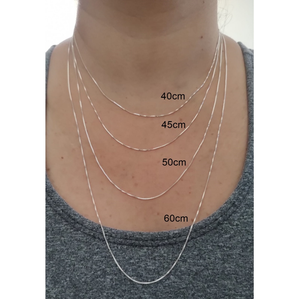 Corrente Veneziana (V12) - Prata 925 em Oferta na Shopee