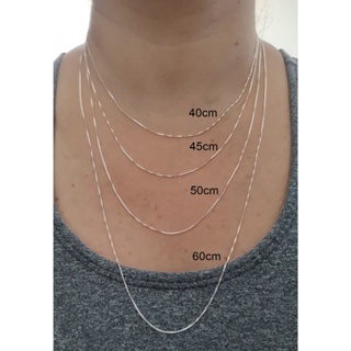 Corrente Veneziana (V12) - Prata 925 em Oferta na Shopee