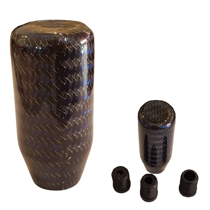 Manopla de Fibra de Carbono Esportiva Classica