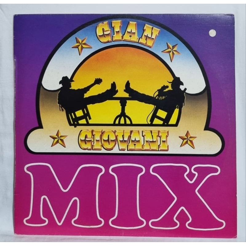Lp Vinil Gian e Giovani - Meu coração só quer você  / Mix / Single / 1993