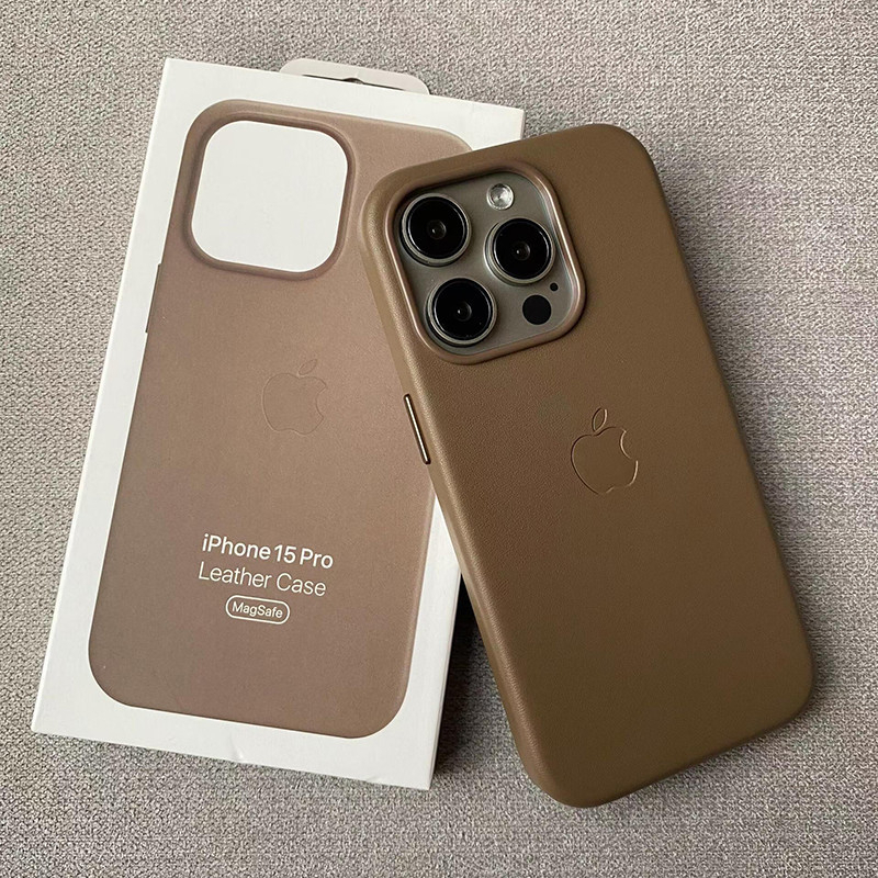 Capa Case Premium Couro Magsafe Anti Impacto Compatível iPhone 11 12 13 14 normal pro e pro max