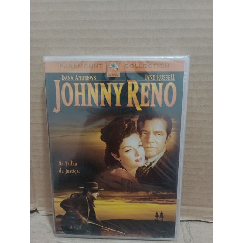 DVD JOHNNY RENO- NA TRILHA DA JUSTIÇA (ORIGINAL/LACRADO)