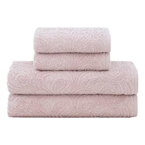 Jogo Toalhas De Banho Buddemeyer Aragon 4 Pçs 100% Algodão Macias Excelente Absorção