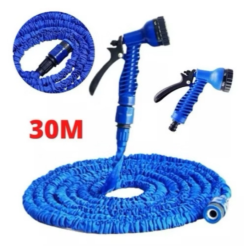 Mangueira Magica 30M Flexivel Irrigação E 7 Tipos De jardim em Oferta na Shopee