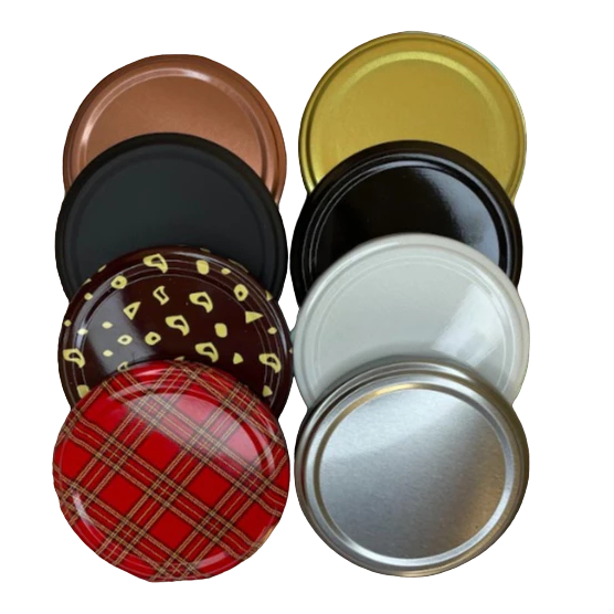 Kit Tampas Metalicas 63mm para Vidro de Conserva. Varias Cores em Oferta na Shopee