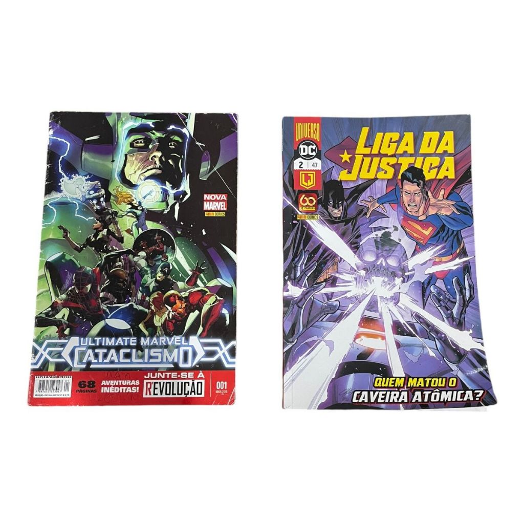 Revista Marvel Ultimate Cataclismo 2015/ Liga da Justiça Quem matou o Caveira Atômica 2/47