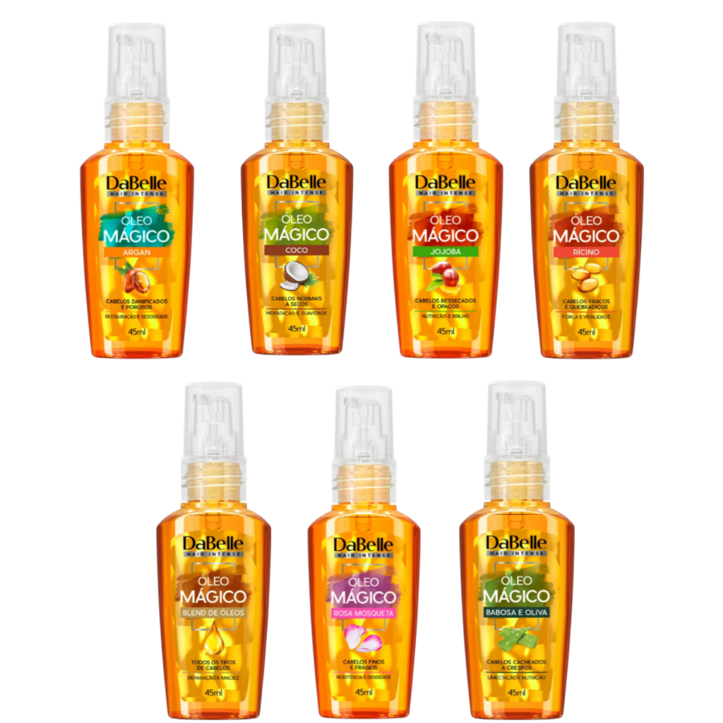 Óleo Capilar Reparador de Pontas Dabelle 45ml