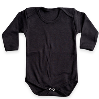 Body Bebê Manga Longa 1/2/3 ANOS SUEDINE 100% Algodão em Oferta na Shopee