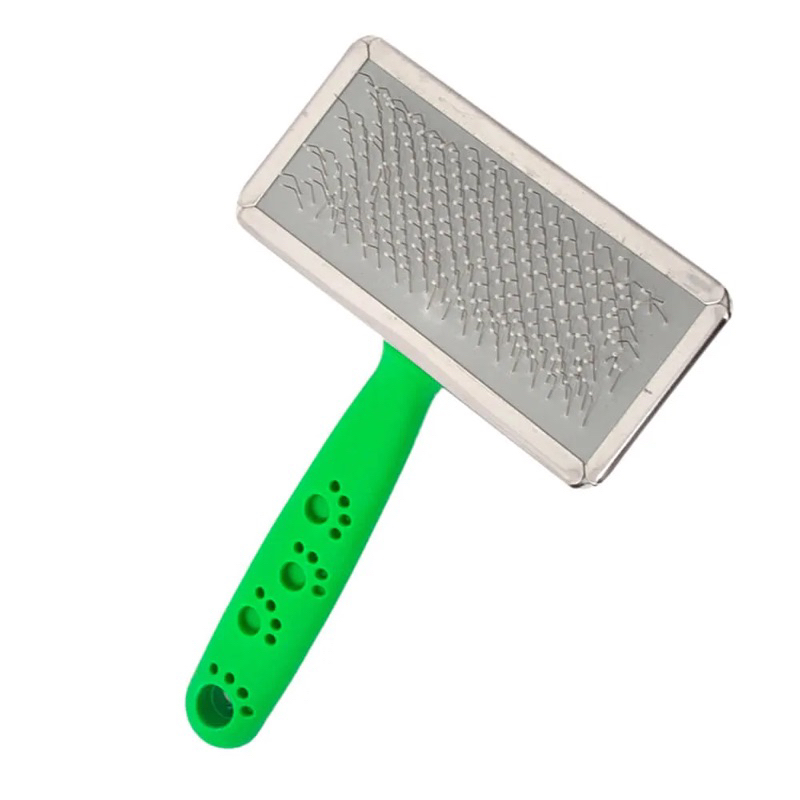 Rasqueadeira Pet Pente Para caes e Gatos Tam M e G em Oferta na Shopee