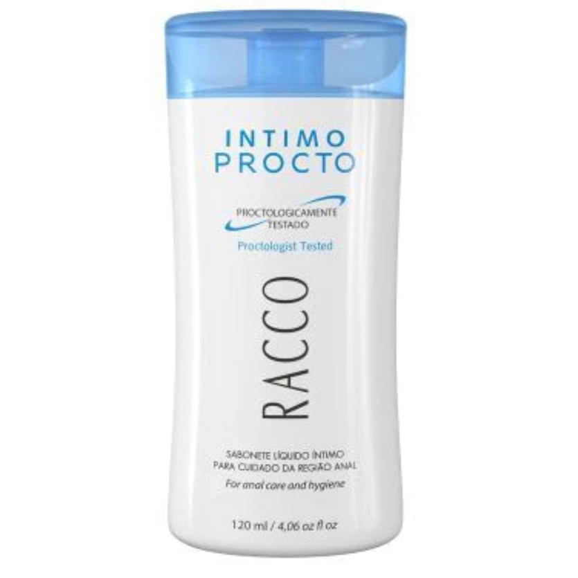 Sabonete Liquido Intimo Procto Anal Racco Saúde Feminino Masculino 120ml Íntimo Limpeza Segura