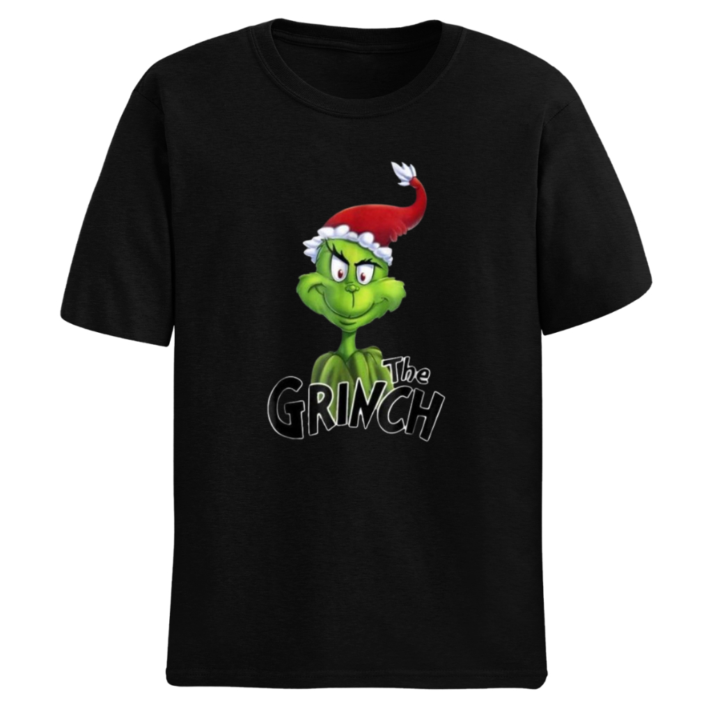 Camisa Camiseta Natal The Grinch Lançamento Básica 100%  Algodão