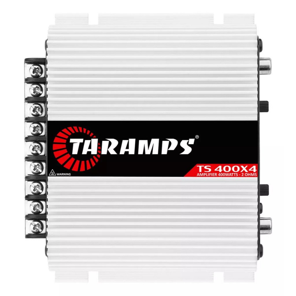 Modulo Taramps Ts400x4 400w 2 Ohms Rca Ts 400x4 4 Canais 100w Amplificador 400rms T400 4 Canais Potencia Taramps Som Par
