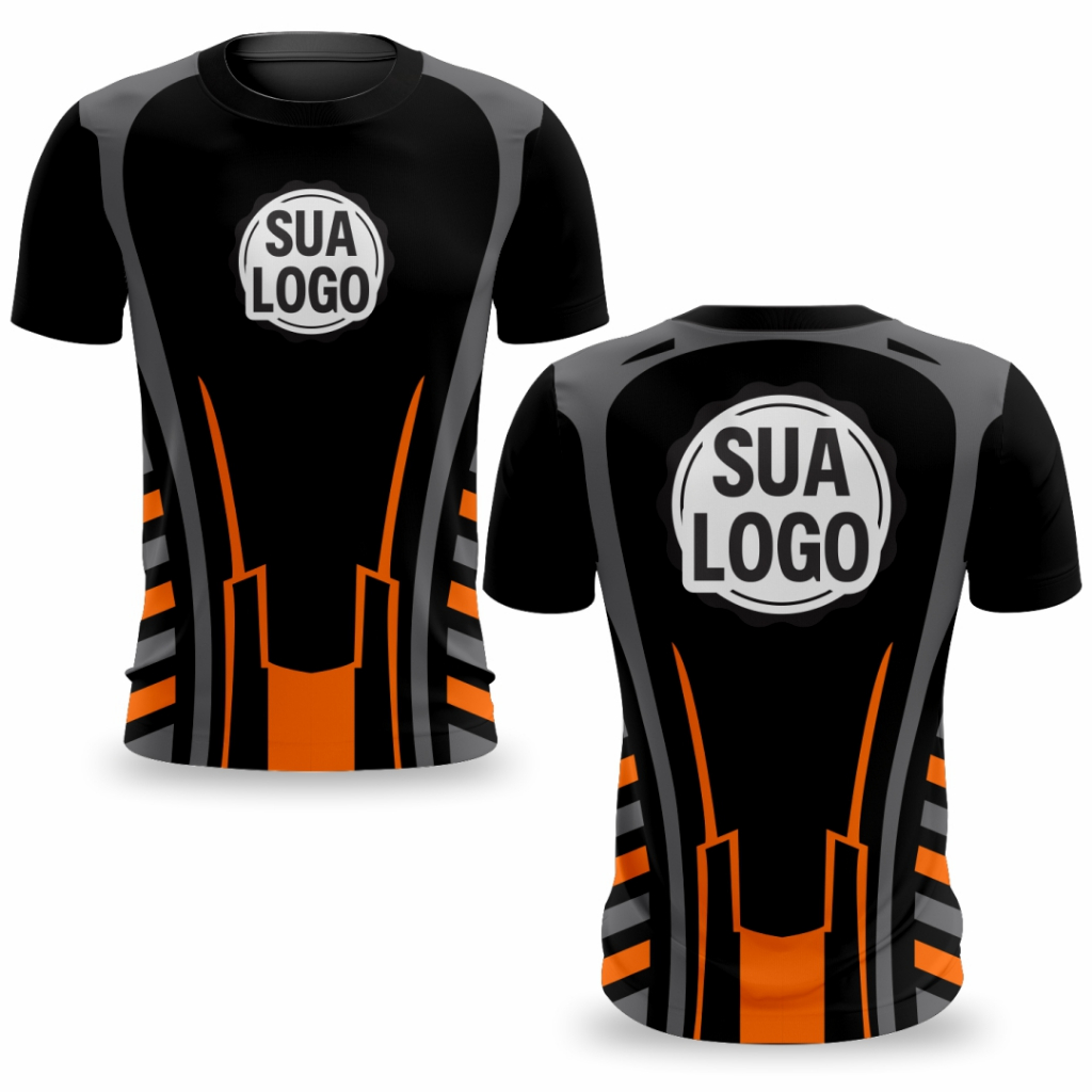 Kit 5 Camiseta Personalizada Logo Uniforme Empresa Marca Automotiva Informática Gamer