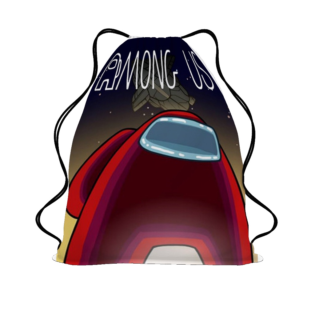 Mochilinha Personalizada Sacolinha Saco Bolsa Bolsinha Mochila Aniversario Lembrancinha   Among Game
