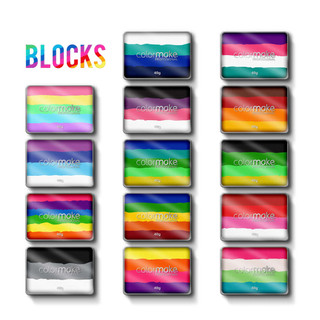 Block 40g color make maquiagem profissional