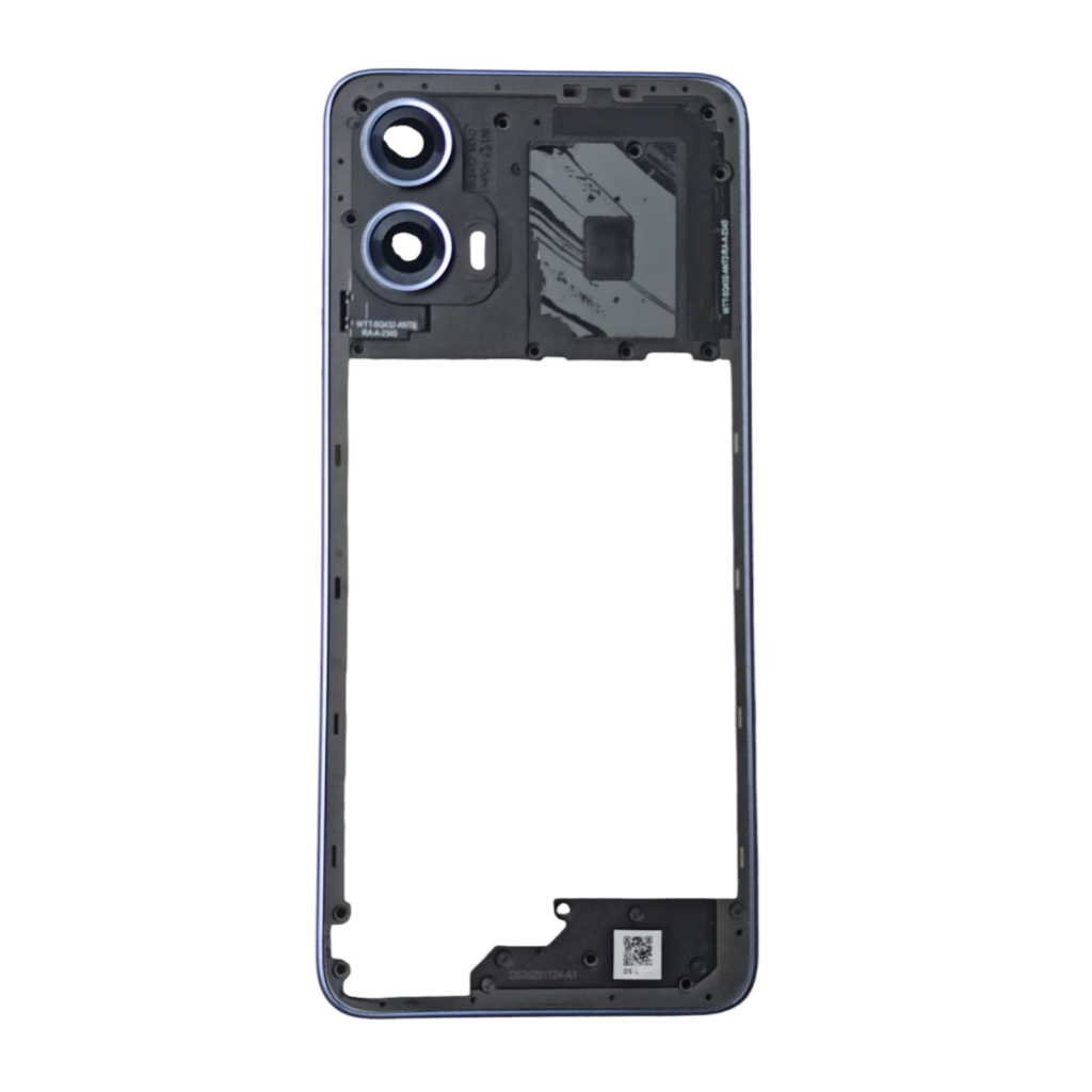 Carcaça Aro Lateral Moldura Compativel Moto G34 Xt-2363 AZUL CLARO (envio imediato )