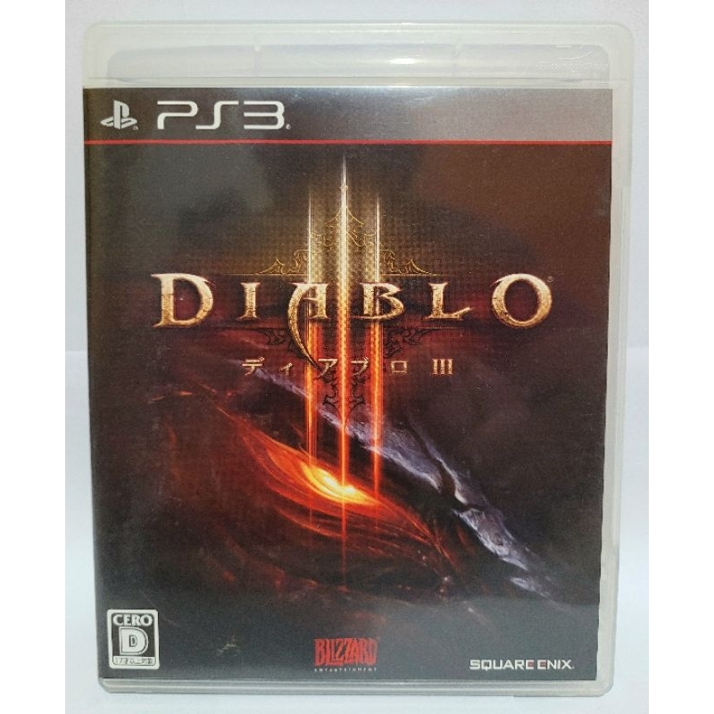 Diablo 3, jogo original Japonês para ps3 mídia física
