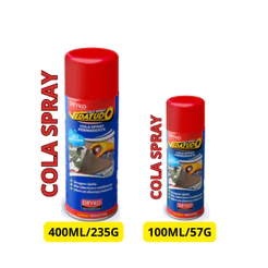 Cola spray transparente 100 ml e 400 ml - Dryko