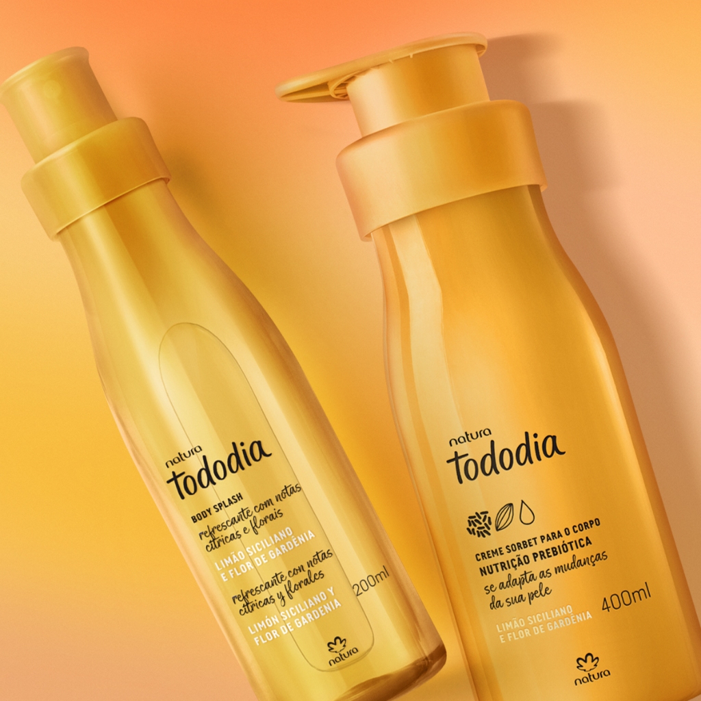 Kit Limão Siciliano e Flor de Gardênia Hidratante + Body Splash Tododia Natura em Oferta na Shopee