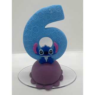Vela de aniversário Stich / topo de bolo / vela de festa / Decoração de festa / Vela Biscuit / Vela Biscuit Stitch em Oferta na Shopee