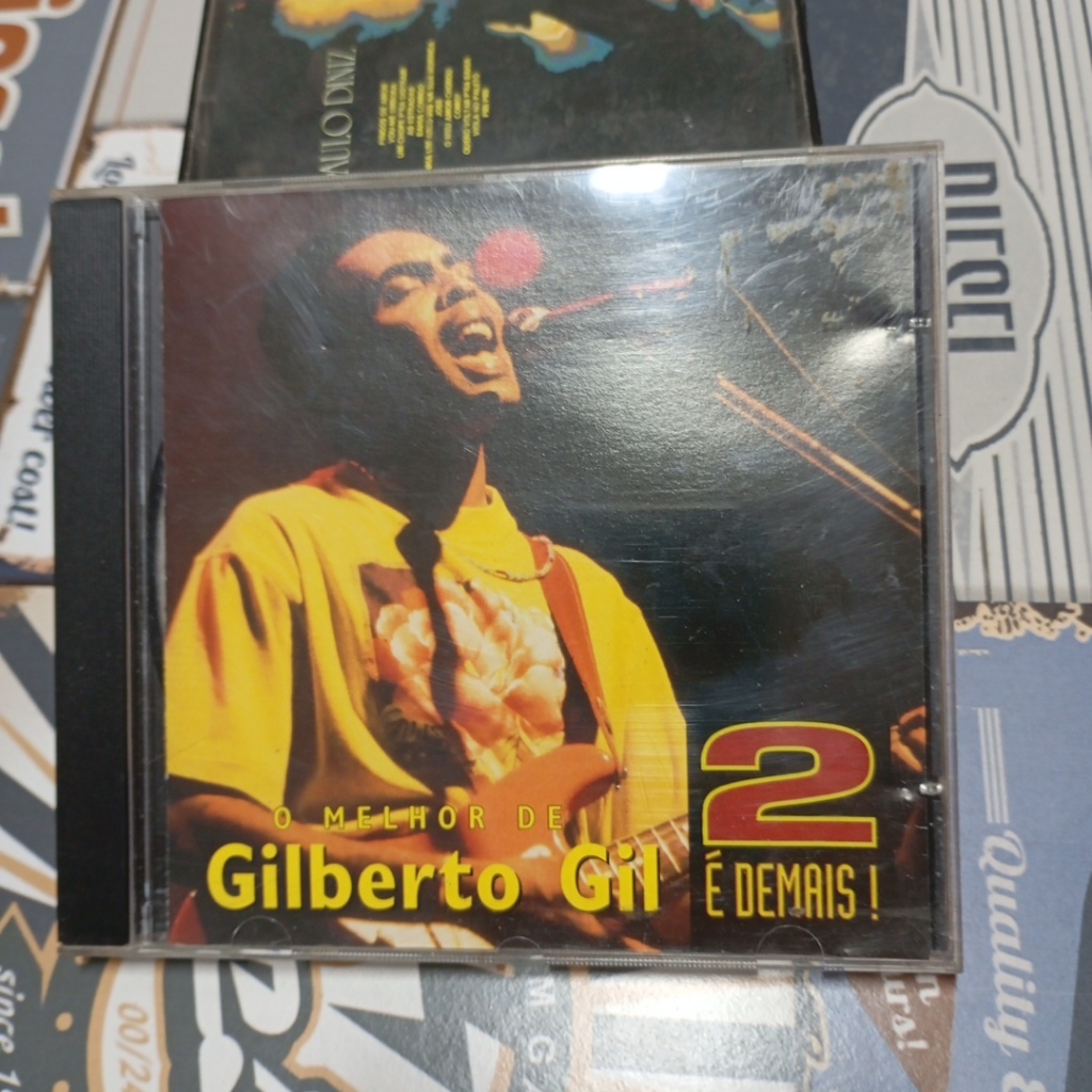 Cd MPB Gilberto Gil - 2 É Demais - Edição Naiocnal