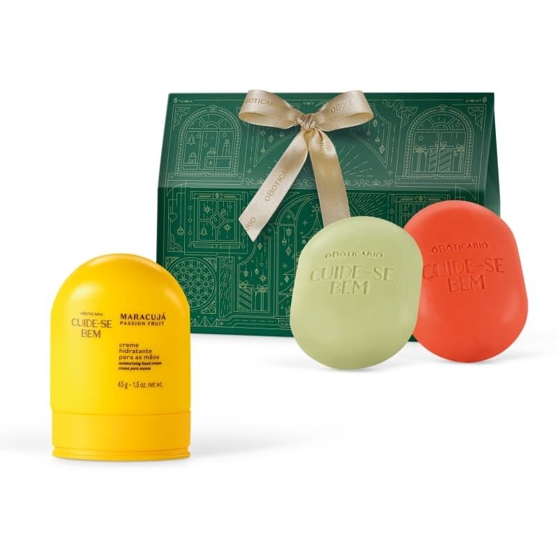 Kit Presente Natal Cuide-se Bem Feira (3 itens)