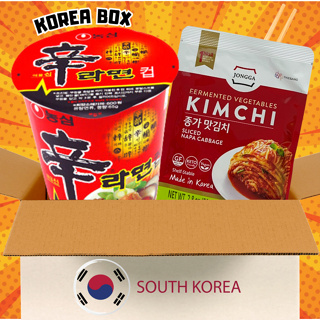 Kit Comida Coreana Com Lamen Shin Copo Mais Kimchi Conserva Jongga em Oferta na Shopee
