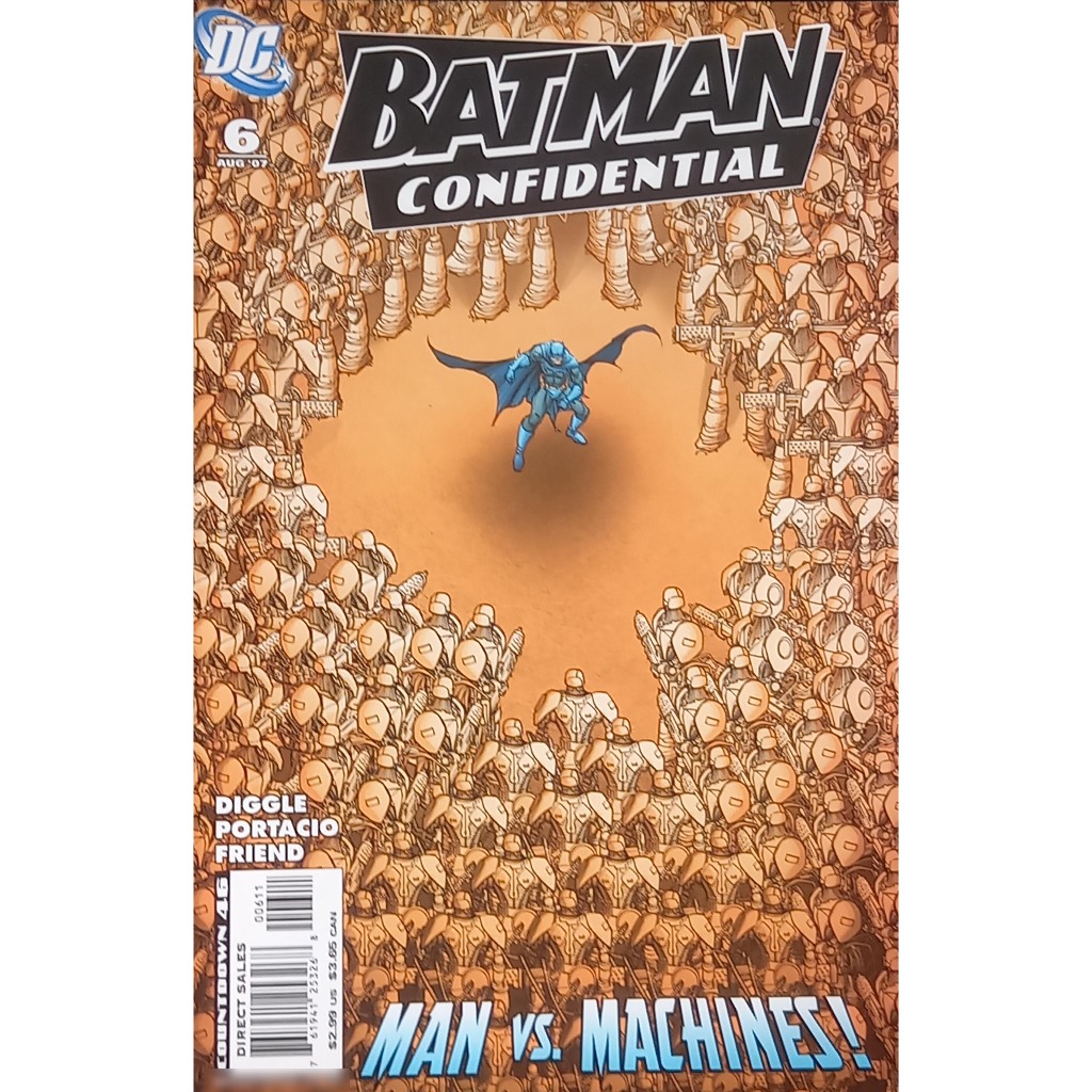HQ DC Batman Confidential 6 - Man vs Machines! - Importada - 2007